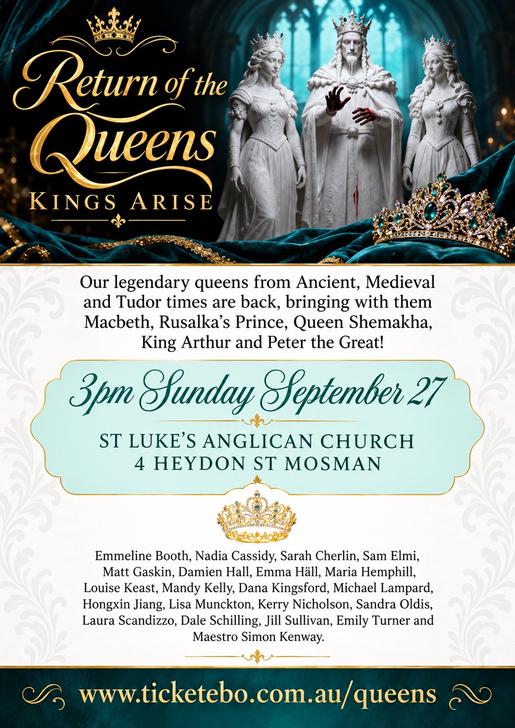 New E Flyer for Return of the Queens
